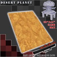 The F.A.T. Mat - 60x44in Desert Planet Large Gaming Mat