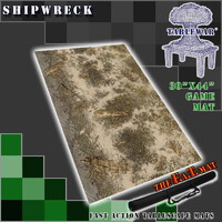 The F.A.T. Mat - 30x44in Shipwreck Medium Gaming Mat