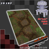 The F.A.T. Mat - 60x44in Swamp Large Gaming Mat