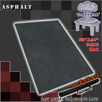 The F.A.T. Mat - 60x44in Asphalt Large Gaming Mat