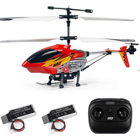 UDI RC Helicopter Dual Battery Version (Red)