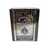 Bicycle Prestige Rider Back Plastic Poker Cards