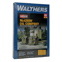 Walthers HO McGraw Oil Company Kit