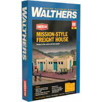 Walthers HO Mission-Style Freight House Kit
