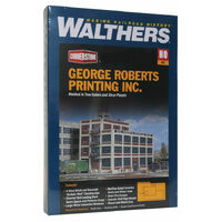Walthers HO George Roberts Printing Company Kit