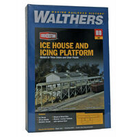 Walthers HO Icehouse and Platform Kit