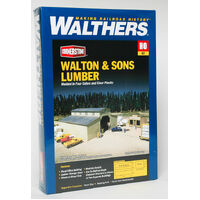 Walthers HO Walton and Sons Lumber Company Kit