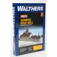 Walthers N Sunrise Feed Mill Kit