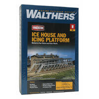 Walthers N Ice House & Icing Platform Kit