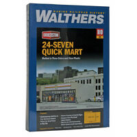 Walthers HO 24-Seven Quick Mart Kit