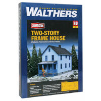 Walthers HO Two-Story Frame House Kit