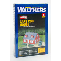 Walthers N Cape Cod House Kit