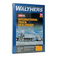 Walthers HO International Truck Dealership Kit