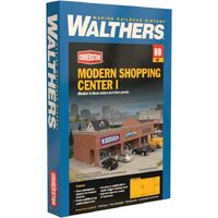 Walthers HO Modern Shopping Center I Kit