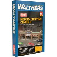 Walthers HO Modern Shopping Center II Kit