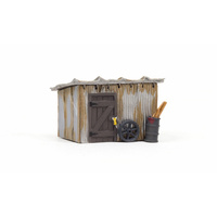 Woodland Scenics Tin Shack - HO Scale BR5056