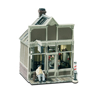 Woodland Scenics Floyd's Barber Shop HO Scale Kit M111