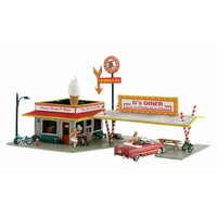 Woodland Scenics D's Diner - N Scale Kit PF5208