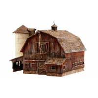 Woodland Scenics Rustic Barn - N Scale Kit PF5211