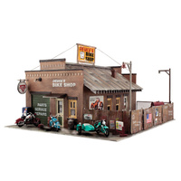 Woodland Scenics Deuce's Bike Shop - O Scale Kit PF5895