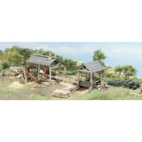 Woodland Scenics Tie & Plank Mill HO Scale Kit TS154