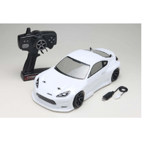 Yokomo 1/10 EP 2WD Drift Package Pandem GR86 White Assembled With Gyro