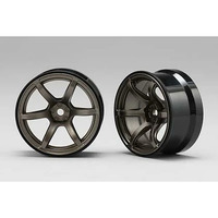 YOKOMO Racing Performer Drift High Traction Wheel (Offset 6mm/Titanium Color)