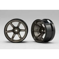 Yokomo Racing Performer Drift High Traction Wheel (Offset 6mm/Titanium Color)