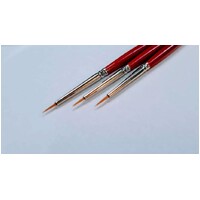 VP Leonhardy Modellers 3pc Miniature Detail Paint Brush Set