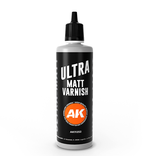 AK INTERACTIVE ULTRA MATT VARNISH 100ML 3RD GENERATION [AK11252], Afterpay  available