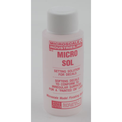 Microscale 液体环境解为标签/ 贴花30ml MI-2 / Microsol 模型汽车MI-2 / Microsol 710208001029