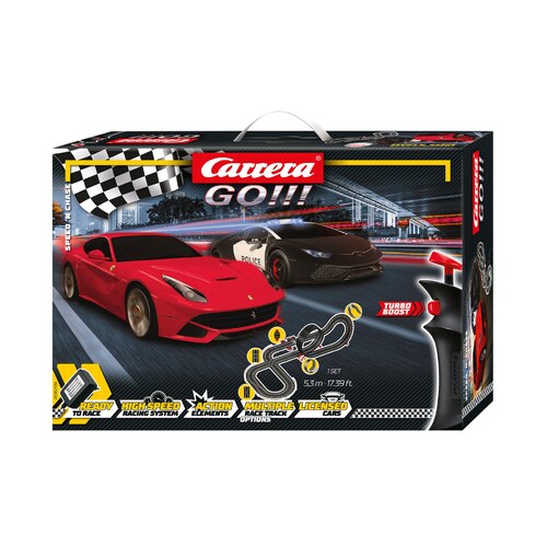 CARRERA GO!!! SPEED 'N' CHASE - POLICE - 5.3 METRE TRACK, Save $20.99  (14%)