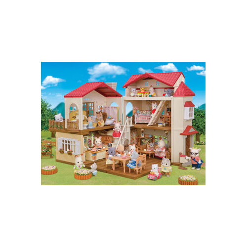 Sylvanian families red roof 2025 country home