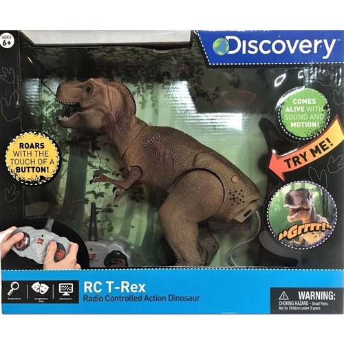 discovery kids remote control t rex